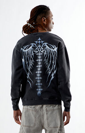 Cyber Wings Crew Neck Sweatshirt image number 2