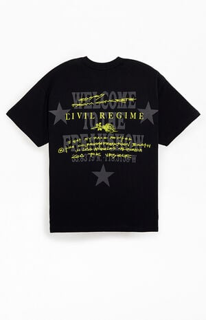 Black Welcome to the Show Acot T-Shirt image number 2