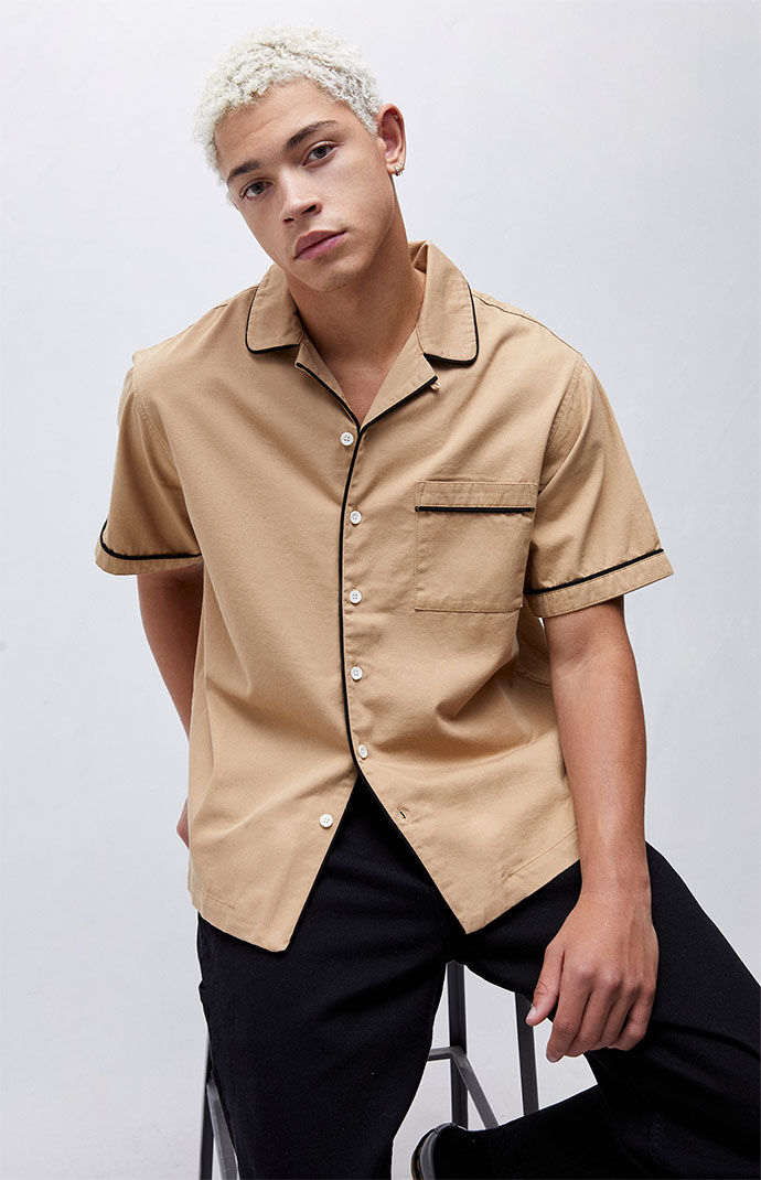 PacSun Doe Twill Resort Camp Shirt | PacSun