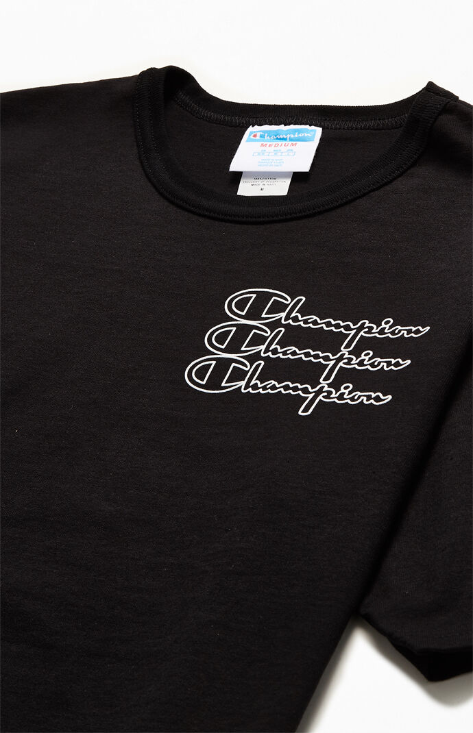 Black Vintage Graphic T-Shirt