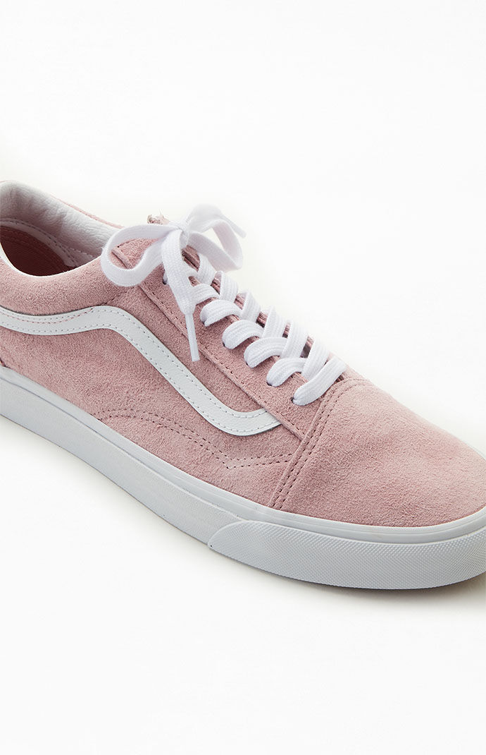 Pink Pig Suede Zephyr Old Skool Shoes