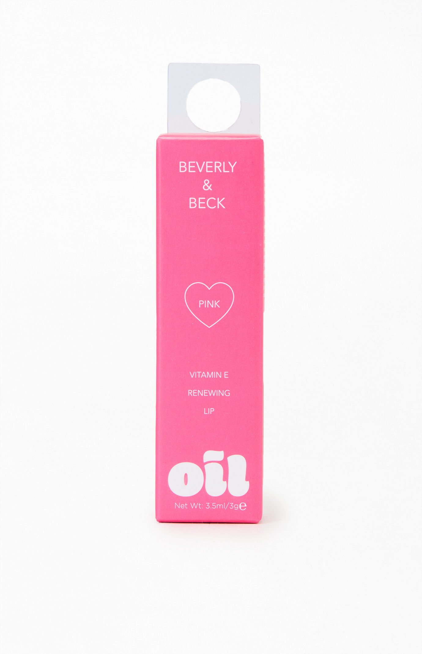 Beverly & Beck Pink Lip Oil