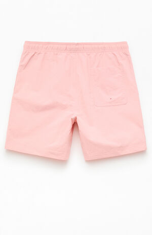 Pink Collegiate 6.5" Swim Trunks image number 2