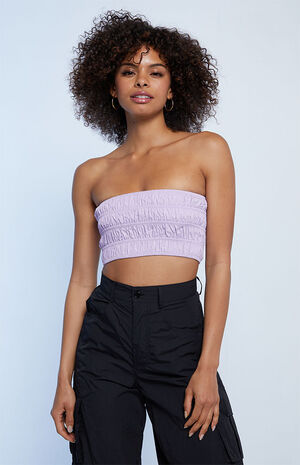 Ruched Tube Top image number 1