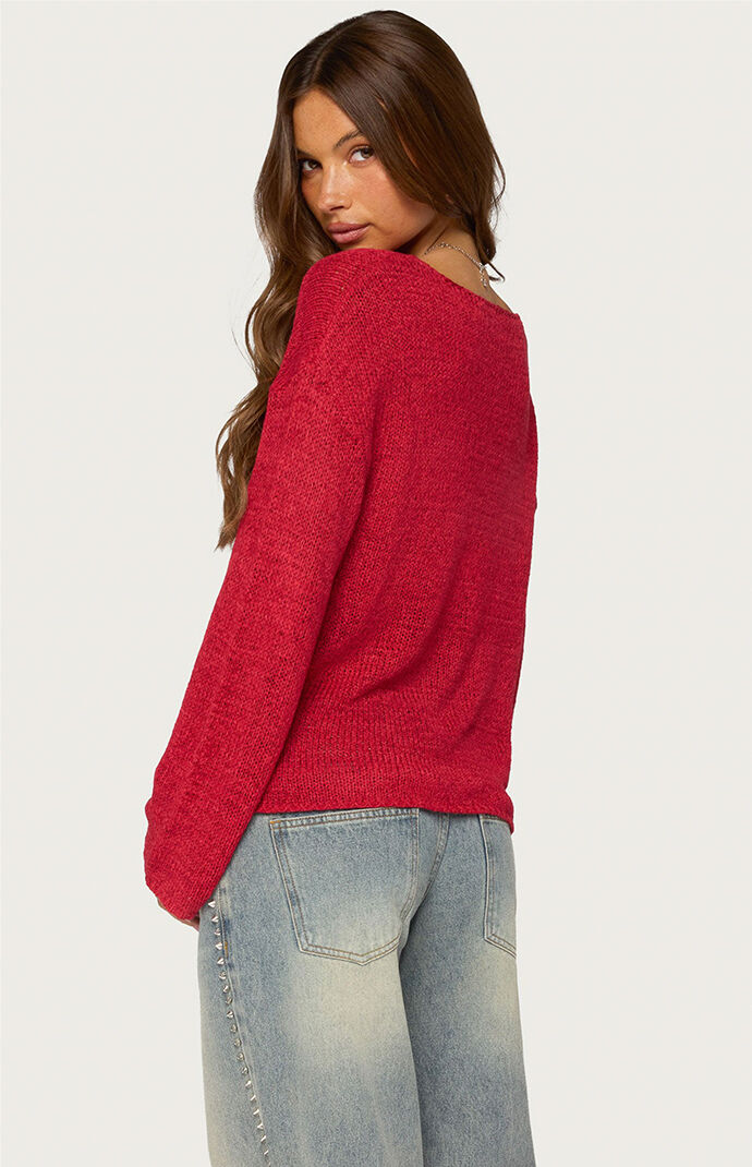 Edikted Drop Shoulder Light Knit Sweater | Pacsun