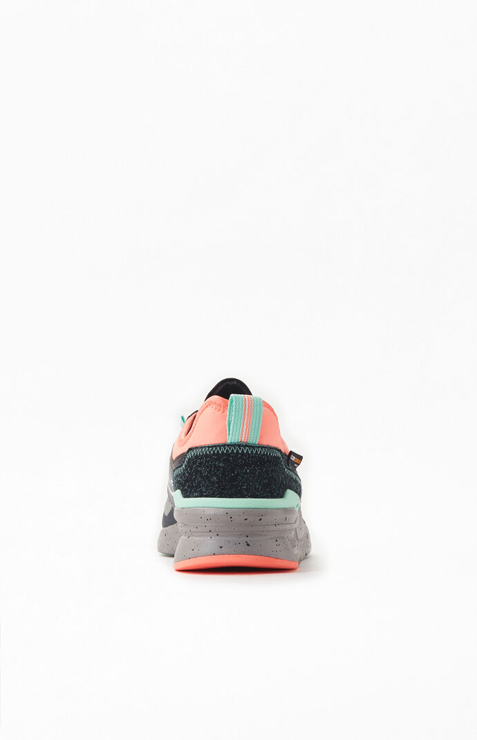 Grey & Pink 997H Shoes