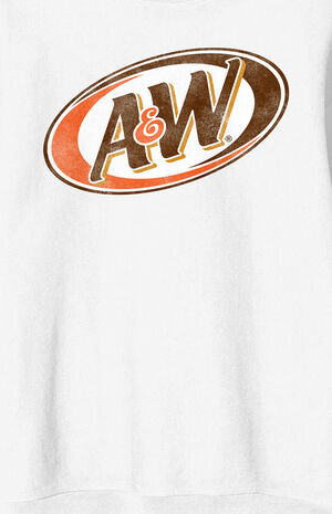 A&W Root Beer Logo Crew Neck Sweatshirt image number 3