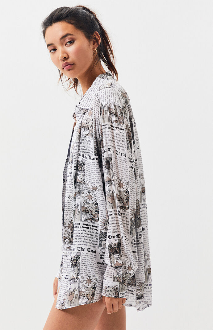 Motel Rocks Oxford Shirt Pacsun