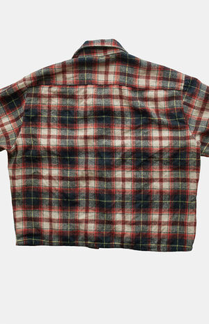 '90s Flannel Cropped Top image number 2