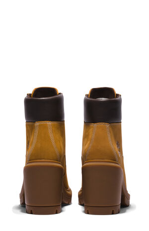 Women's Wheat Allington Heights Mid Lace-Up Boots image number 5