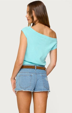 Michaela Off Shoulder Knit Top image number 4