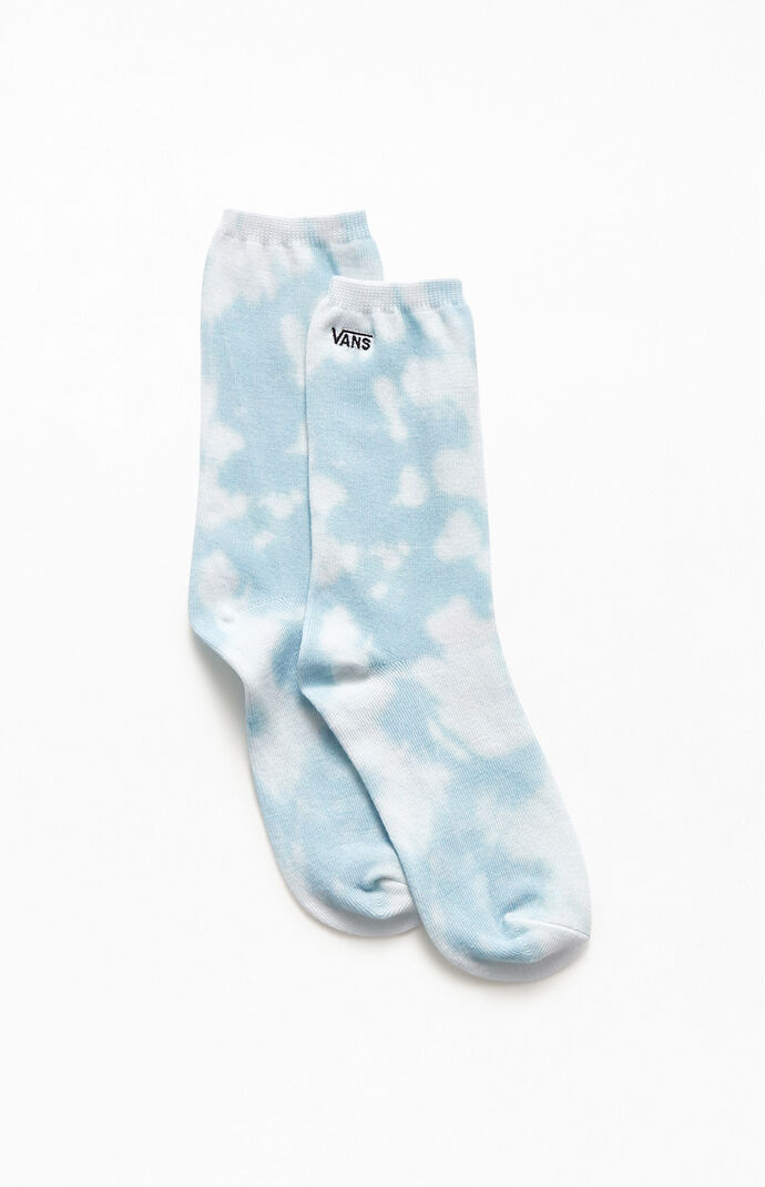 Blue Covered Socks