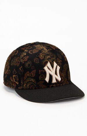 NY Yankees Floral Corduroy 59FIFTY Fitted Hat image number 1