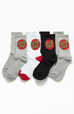 Kids 4 Pack Socks image number 1