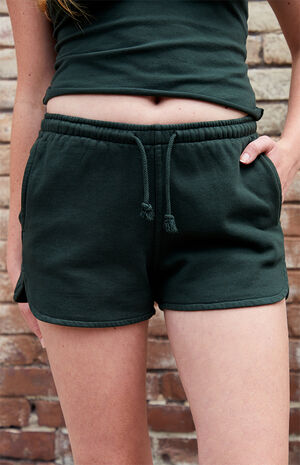 Olive Summer Thermal Shorts image number 2