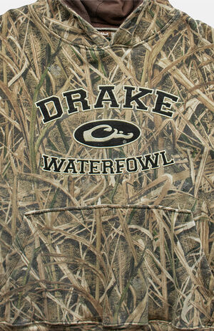 2000s Drake Waterfowl Camo Pullover Hoodie image number 2