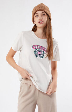 Pacific Sunwear Crest Relaxed Vintage T-Shirt image number 1