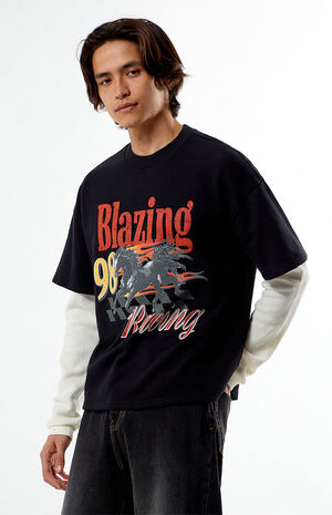 Saddle 2fer Thermal Long Sleeve T-Shirt image number 1
