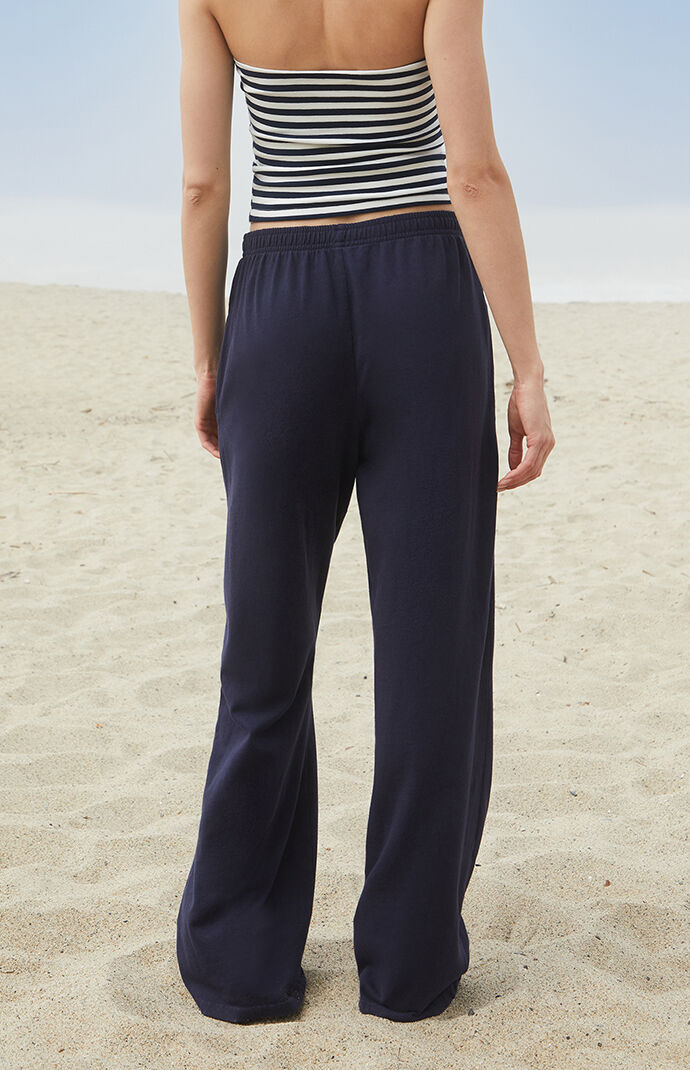 John Galt Navy Anastasia Baggy Sweatpants