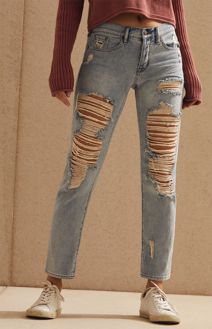 pacsun ripped jeans womens