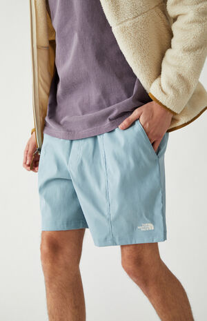 Light Blue Class V Pull On Shorts Light Blue Class V Pull On Shorts image number null