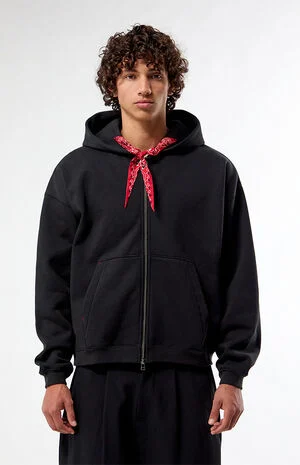 by Pacsun Paisley Zip Up Hoodie image number 1
