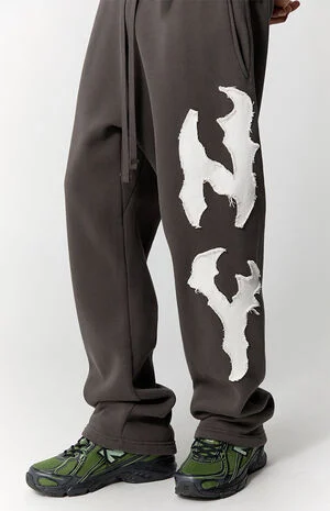 NY Raw Applique Baggy Sweatpants image number 5