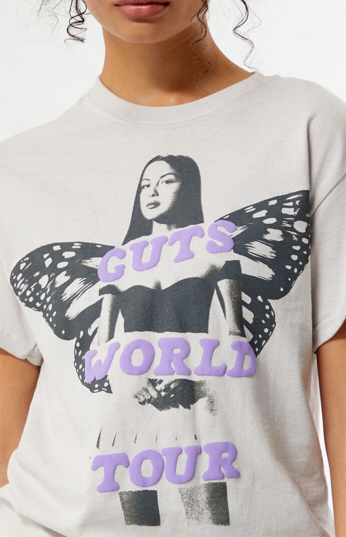 Olivia Rodrigo オリヴィアロドリゴ Guts Tour Tシャツ BRAVADO Olivia Rodrigo Guts World Tour T-Shirt | PacSun