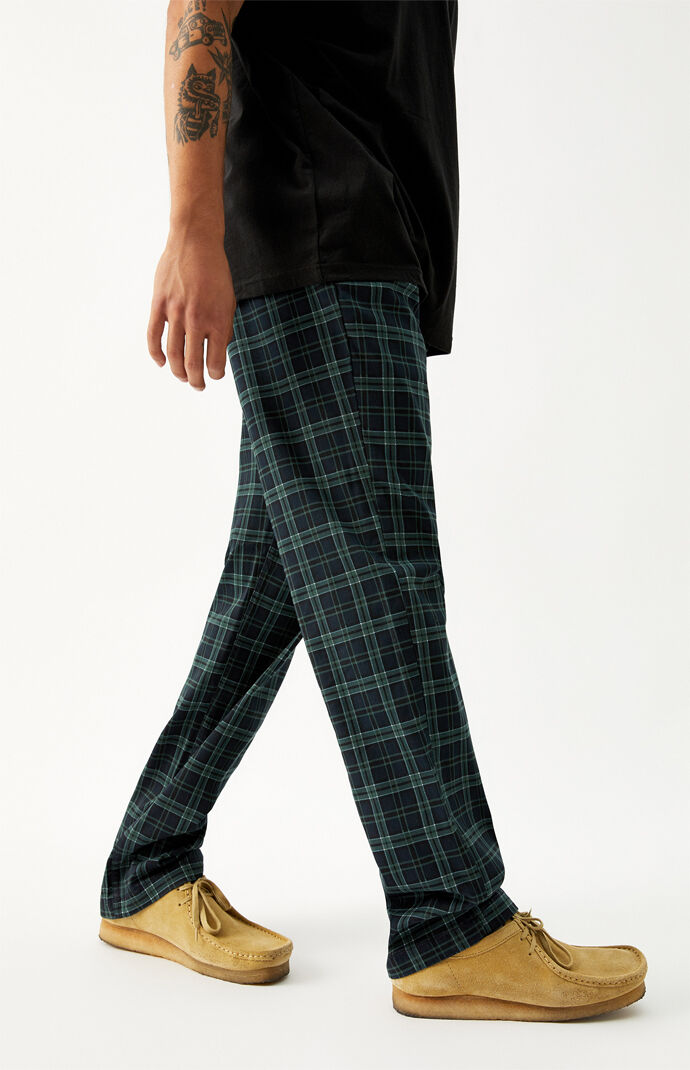 Plaid Skate Work Pants