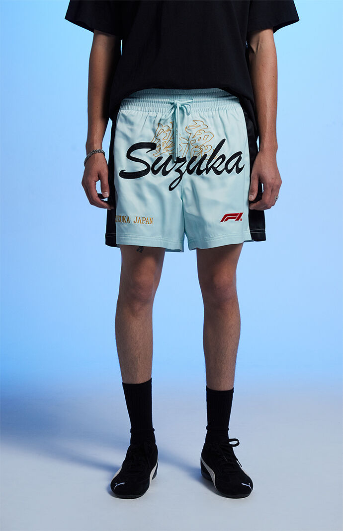 Formula 1 x Pacsun Suzuka Satin Shorts | Pacsun