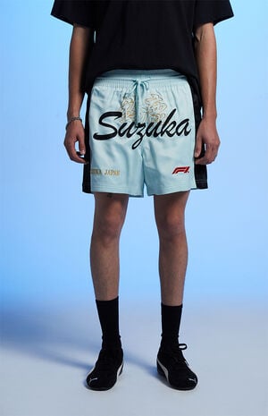 x Pacsun Suzuka Satin Shorts image number 2