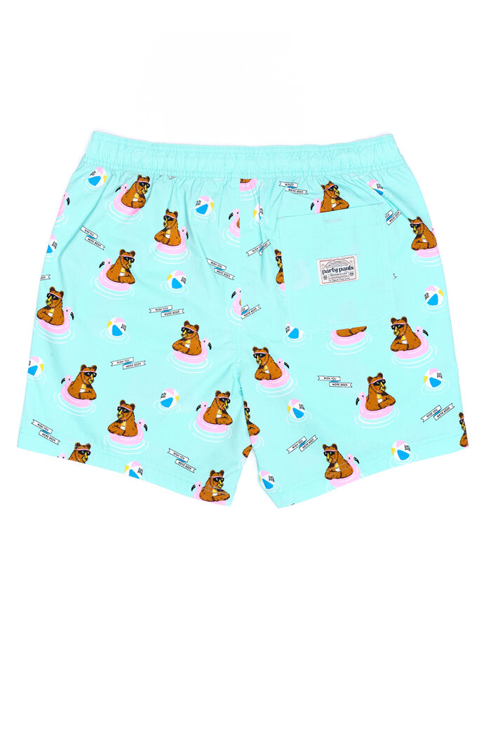 Wish You Were Beer 16" Swim Trunks