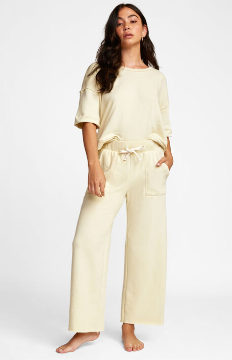 Pepper Wide Leg Fleece Pants