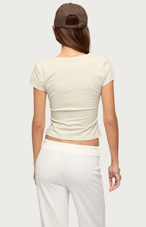 Merinda V Neck T-Shirt image number 3