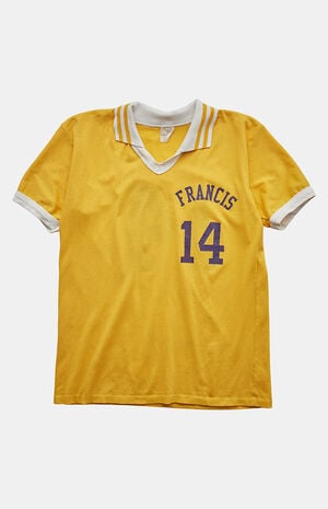 '80s Number 14 Francis V-neck Graphic T-Shirt image number 1