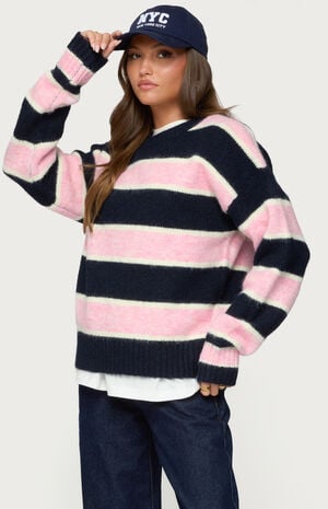 Conrad Striped Knit Sweater image number 1