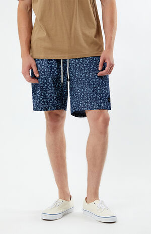 Escape Elastic Waist Chambray Shorts image number 2
