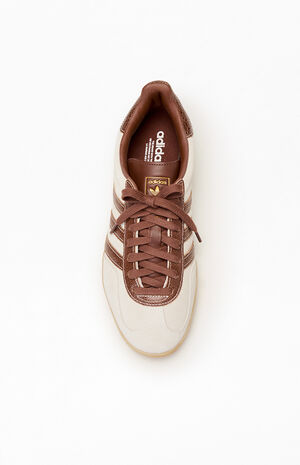 Brown & White Gazelle Indoor Shoes image number 5
