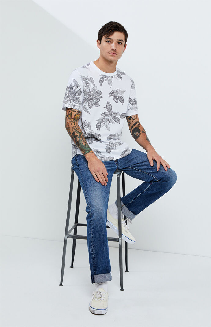 Ali Foliage Scallop T-Shirt