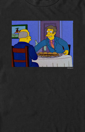 The Simpsons Steamed Hams T-Shirt The Simpsons Steamed Hams T-Shirt image number null