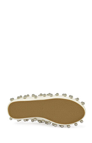 Women's Bone Darwinstud Faux Leather Mules image number 4