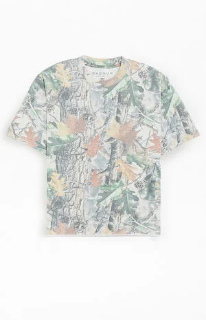 Camo Premium Cropped T-Shirt image number 1