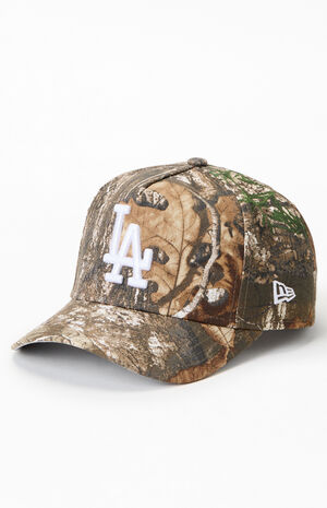 Kids LA Dodgers Camo 9FORTY Snapback Hat image number 4