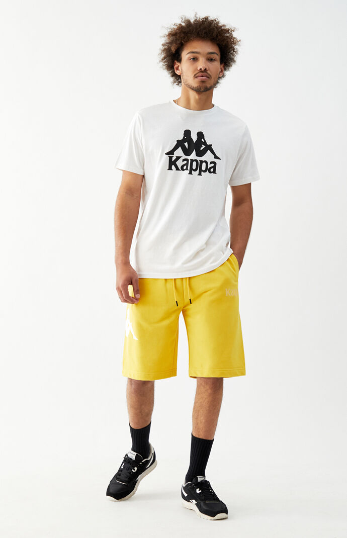 Yellow Authentic Sangone Sweat Shorts