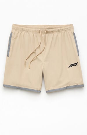 x Pacsun Hi Vis 6.5" Swim Trunks image number 1