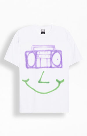 Happy Boombox Heavyweight T-Shirt