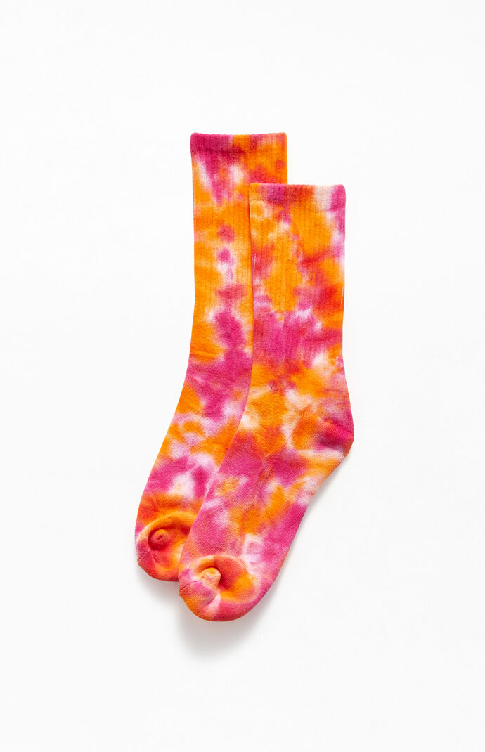 Tie Dye Tube Socks