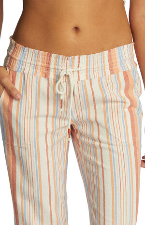 Oceanside 2 Stripe Flared Pants image number 4