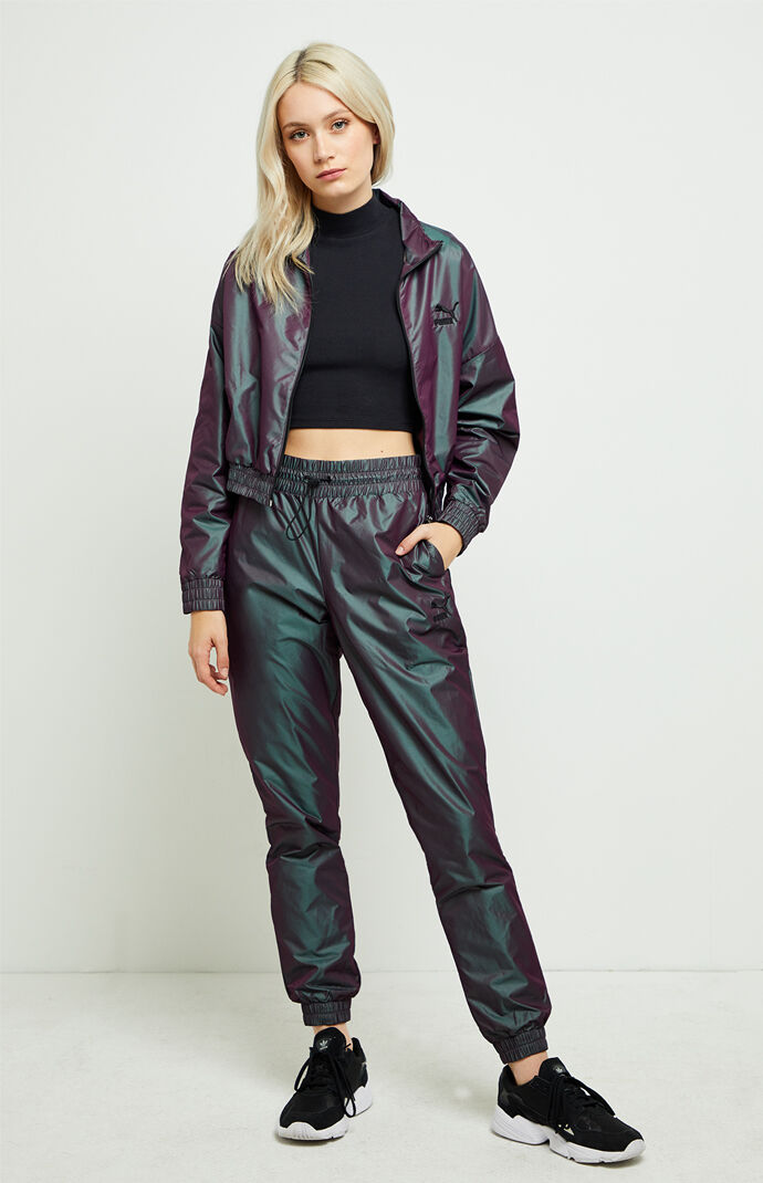 Puma iridescent pants clearance