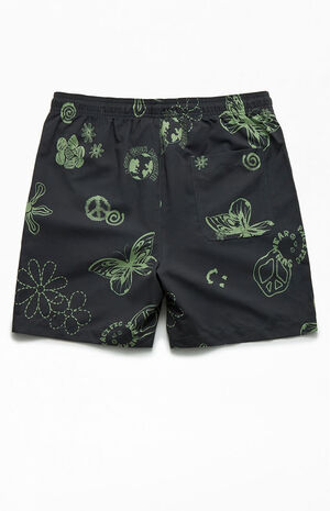 Mother Earth AOP 17" Swim Trunks image number 2